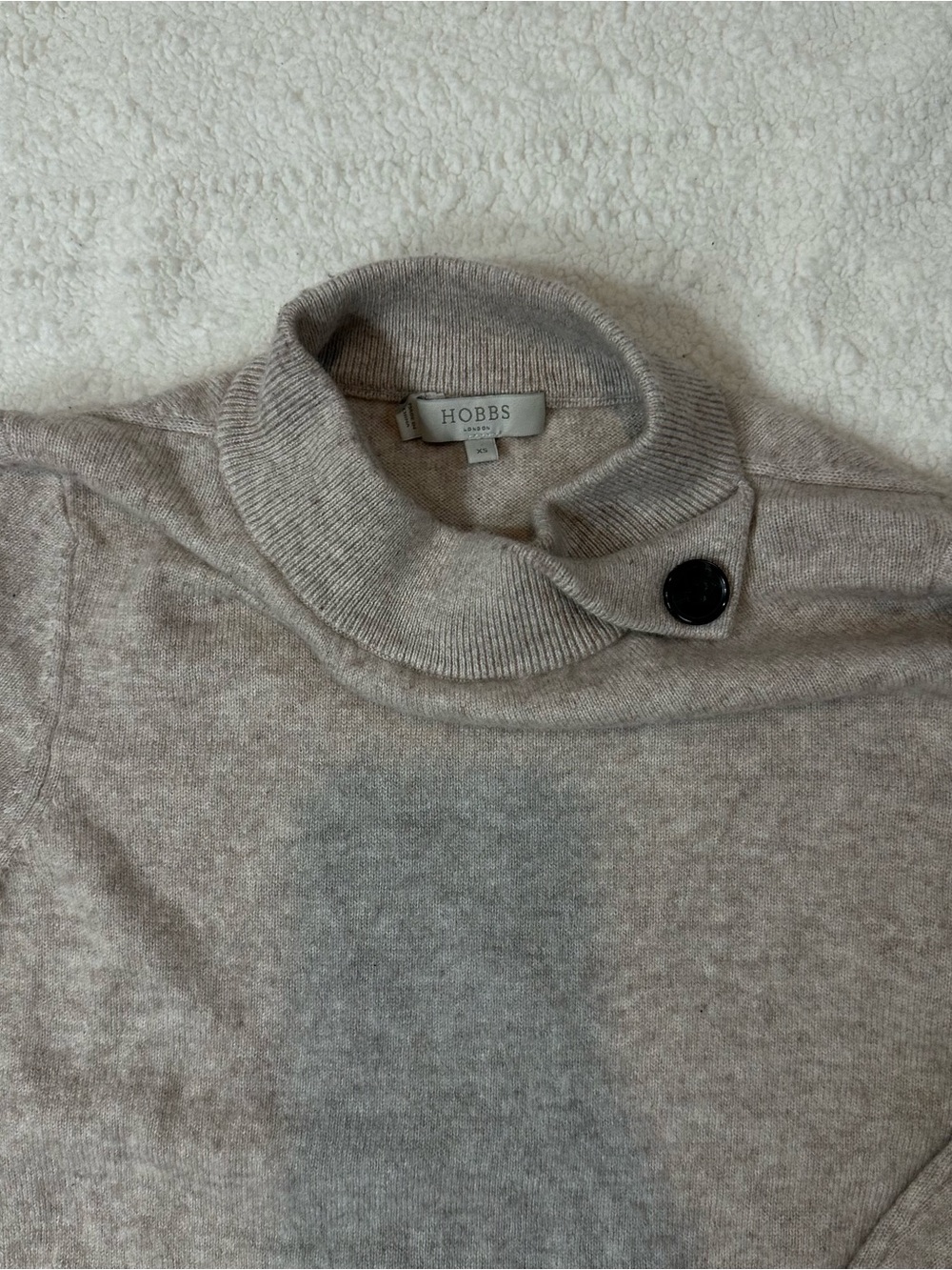 Hobbs London Tan Wool Sweater - Picture 2 of 3